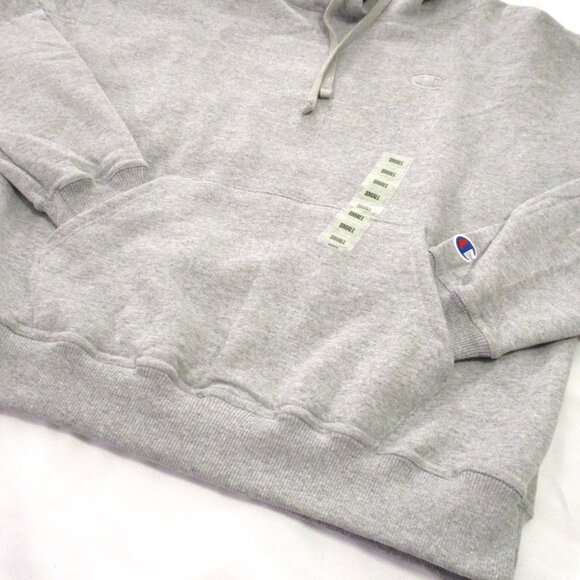 CHAMPION OXFORD GREY MENS HOODIE – SIZE SMALL – UNISEX – NWT - Picture 2 of 10